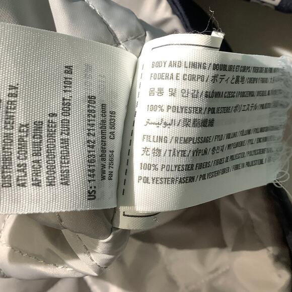 Abercrombie & Fitch Black Jacket XS - Minimalist, Streetwear, Athleisure - Picture 4 of 7